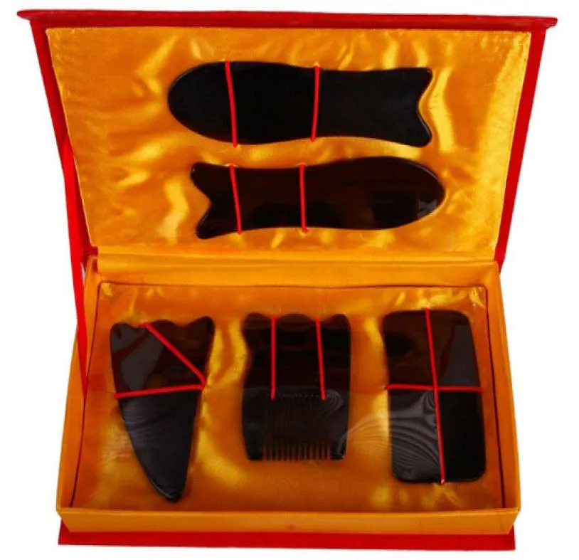 Gezond Leven Draagbare Chinese Traditionele Gua Sha Acupunctuur Massage Natuurlijke Tool Set Guasha 5206423923