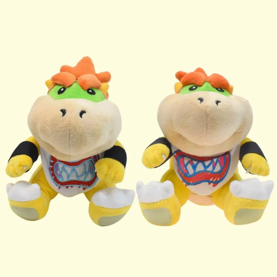 Animaux en peluche en peluche en gros série Mary Bowser Jr. P Figurine 2 Koopa Bb Fire Dragon Kid jeu pour enfants Playmate Drop Delivery jouet Otchd