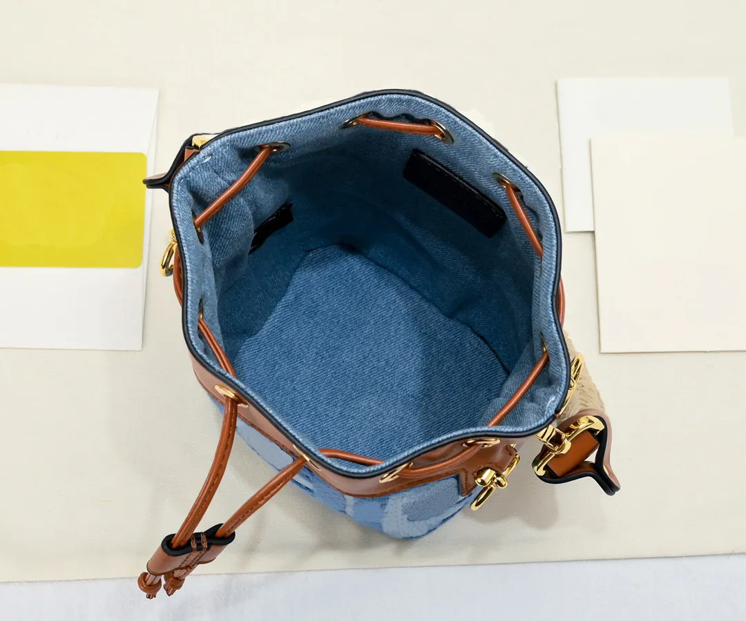 New Original luxury designer bag purse tote bags MINI shoulder bag Classic Drawstring handbags purses Bucket Bags wallets Crossbody bag free ship