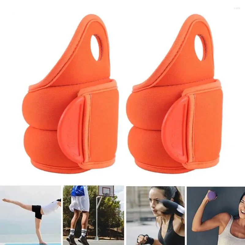 Suporte de pulso Equipamento de Fitness À Prova D 'Água Respirável Pesos Conjunto com Loop de Polegar para Treinamento de Força Design Ergonômico Sacos de Areia Mão