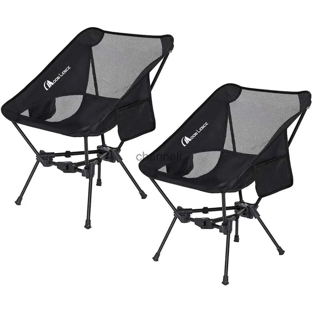 Camp Furniture MOON LENCE Chaise de camping portable - La chaise pliante ultralégère de 4e génération - pour la randonnée et l'alpinisme YQ240315