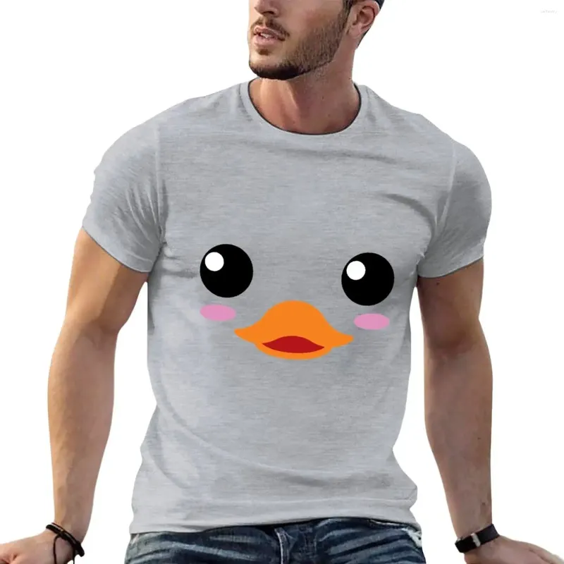 Polos pour hommes Baby Duck (Baby Duck) T-shirt Douanes Animal Prinfor Boys T-shirt surdimensionné Hommes