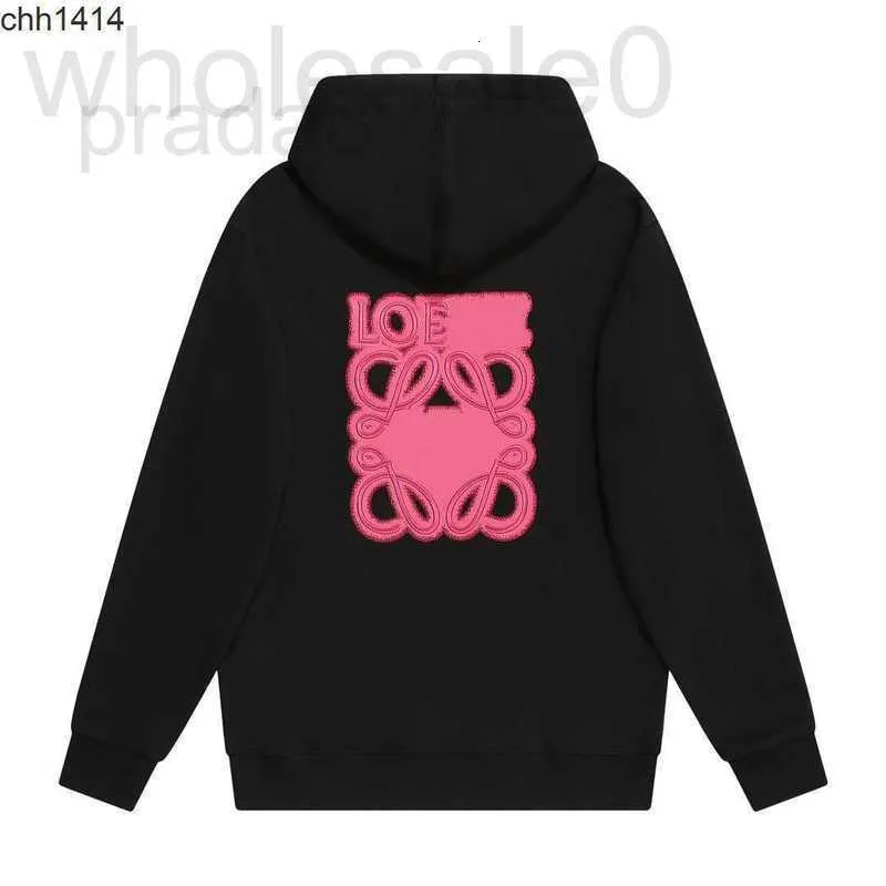 Heren Hoodies Sweatshirts ontwerper Designer Hoge kwaliteit modemerk herfst nieuwe stijl roze neon borduurwerk hoodie LYW O27G GQBT
