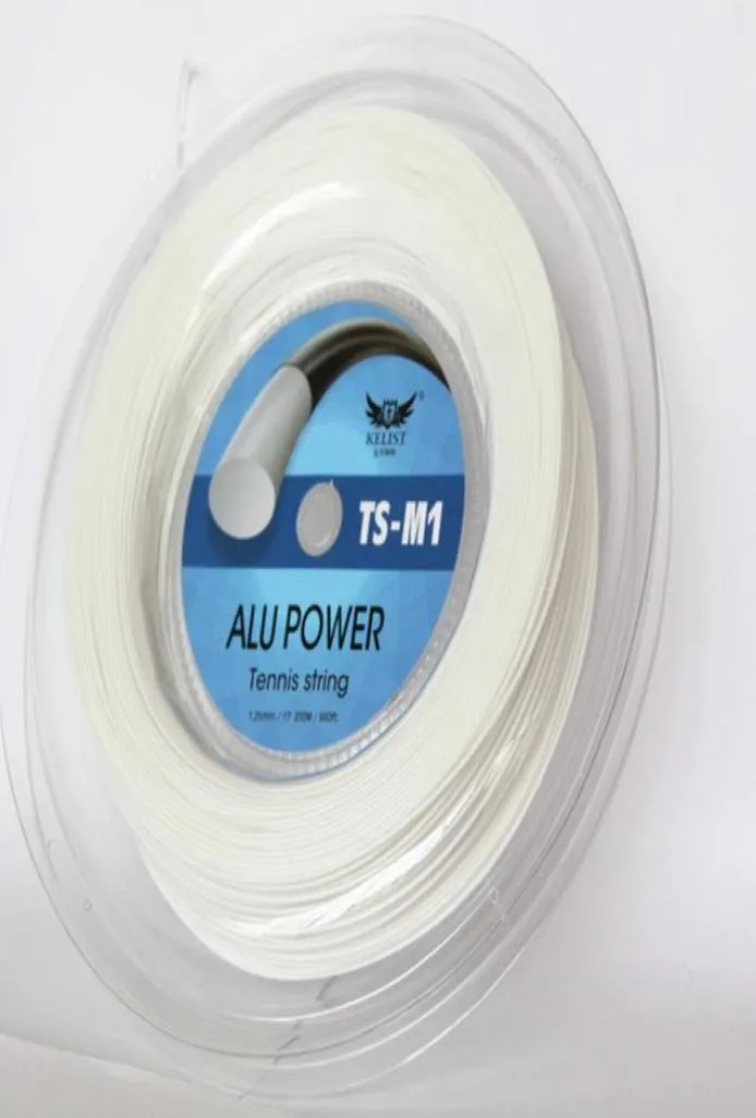 Guage 17L 1 25mm Kelist Alu Power Marka Tenis String Polyester String Tenis Raket Dizesi 200 Metre3643597