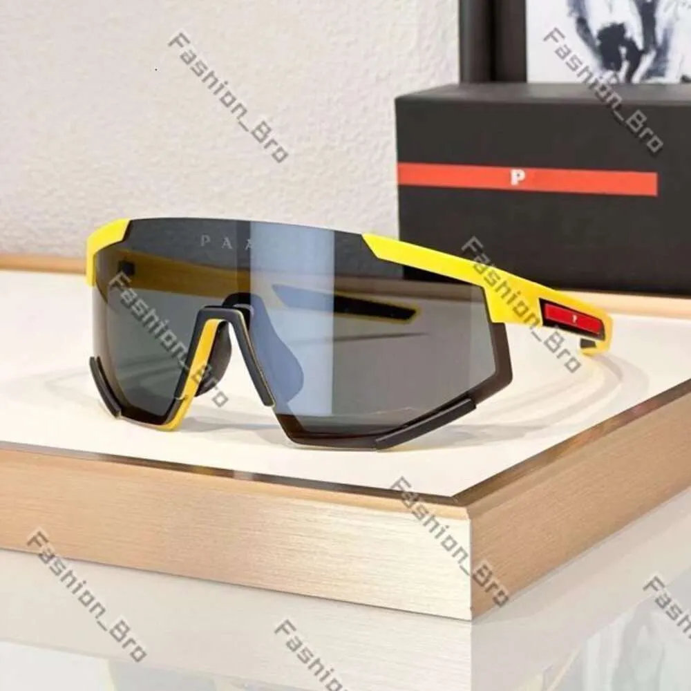 Lunettes de luxe Pra homme PPDA lunettes de soleil design pour femme sport Linea Rossa lunettes de soleil monture en caoutchouc noir lunettes avec étui PPDDAA lunettes de soleil 173