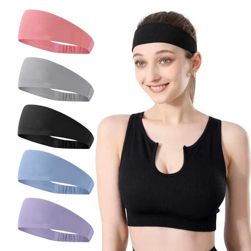 De nieuwe sporthoofdband, anti-transpirant gezichtswasmiddel, hoofddoek, modieus en veelzijdig, fitness, hardlopen, zweetabsorberend voorhoofd, zweetgeleidende hoofdband