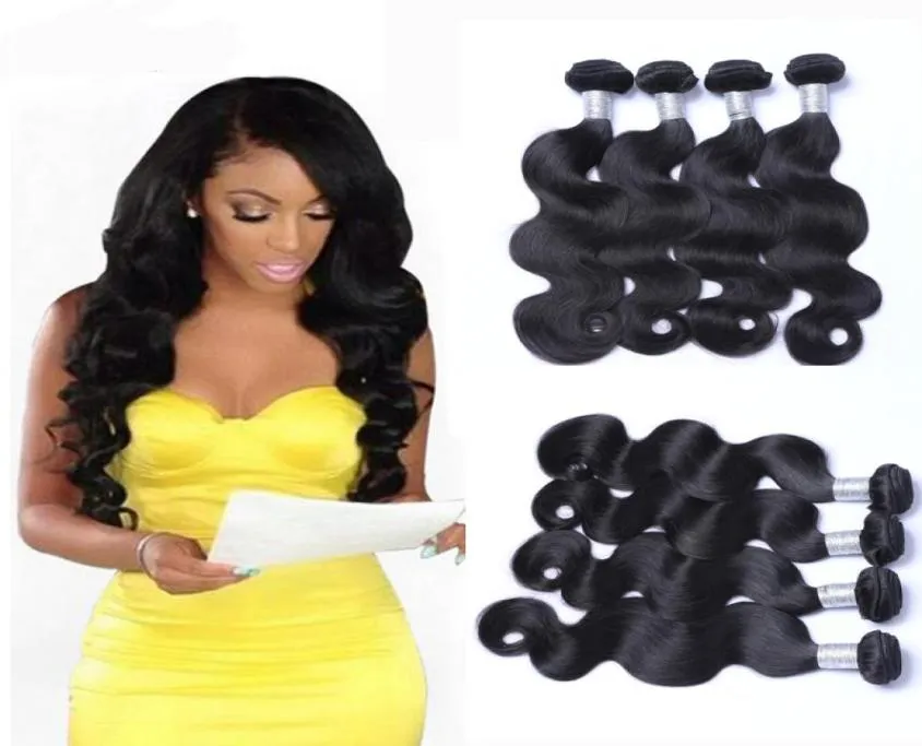 Unprocessed Brazilian Kinky Straight Body Loose Deep Wave Curly Hair Weft Human Hair Peruvian Indian Malaysian Hair Extensions Dye4518425