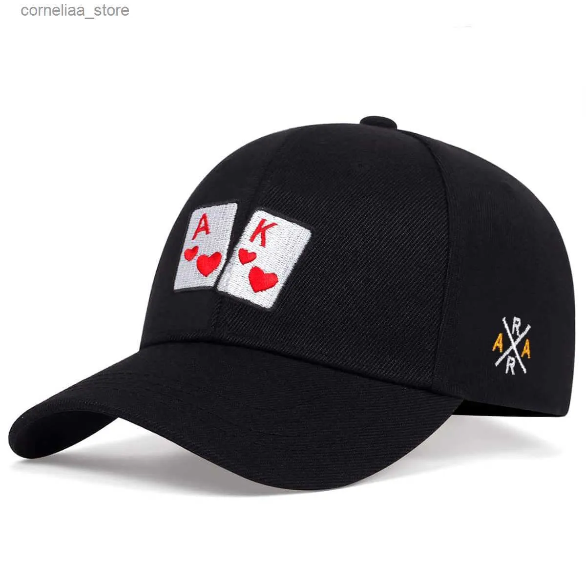 Ball Caps Fashion Hip Hop Baseball Cap Bawełna Snapback Hat Hat Hapsed Haft Golf Hats Outtoory Sport Sportsur Capsy240315