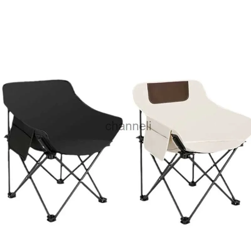 Mobilier de Camp chaise pliante extérieure Camping pique-nique loisirs lune chaise Portable YQ240315