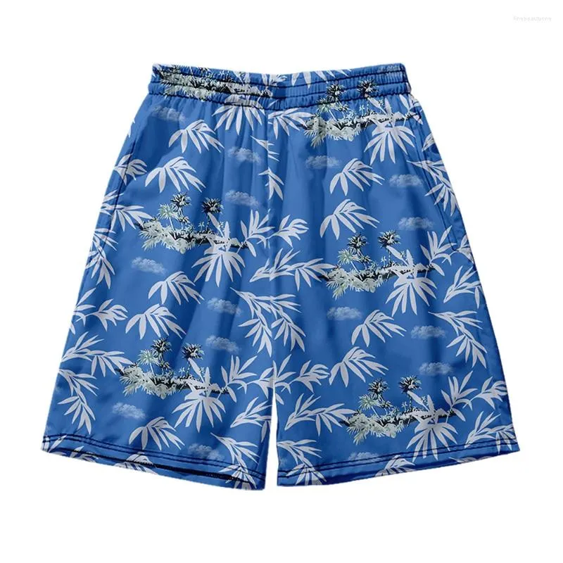Pantaloncini da uomo Spiaggia hawaiana e abbigliamento da donna Stampa digitale 3D Pantaloni da coppia di tendenza alla moda casual