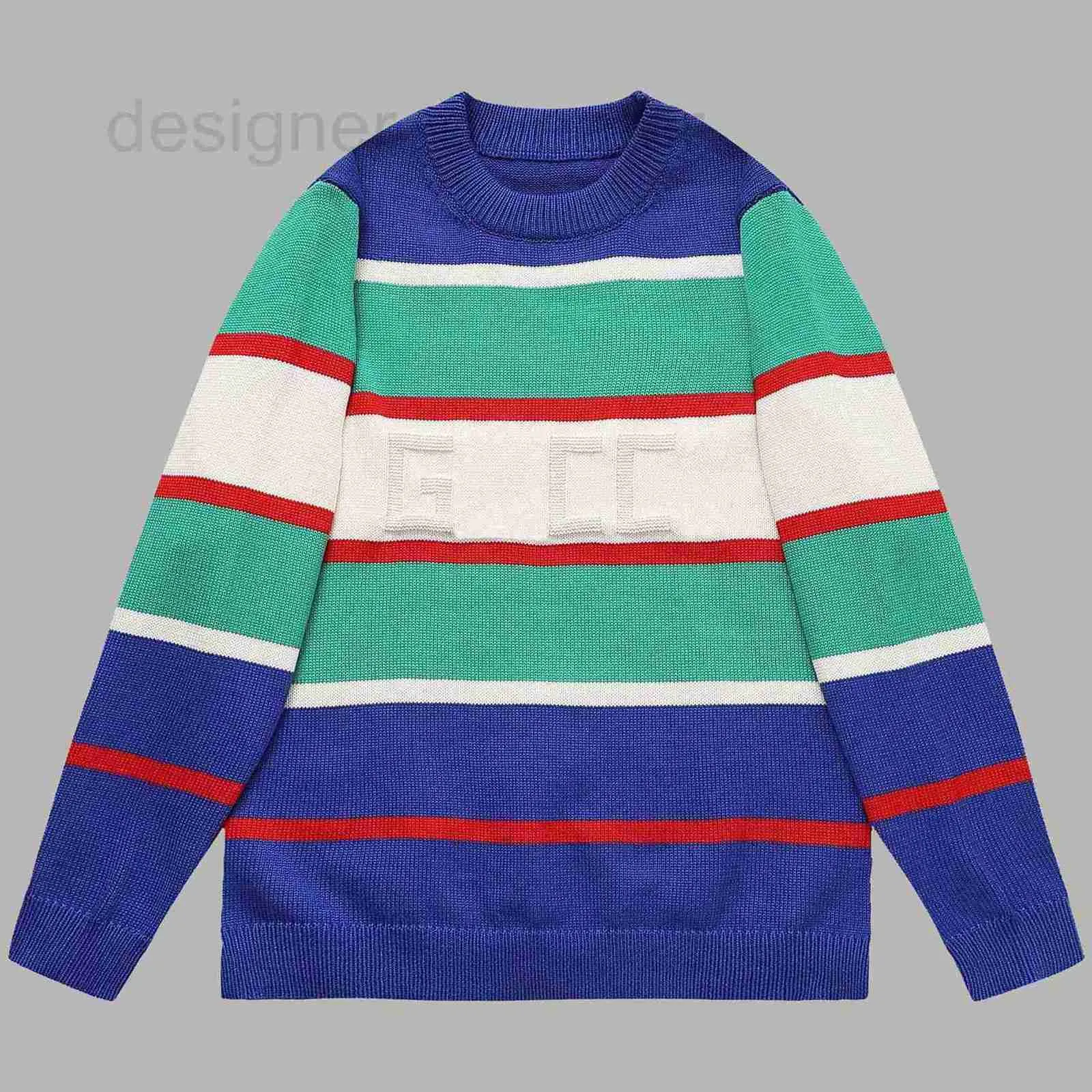 Chandails pour hommes Designer qualité automne et hiver nouveau pull décontracté confortable 3D polyvalent col rond unisexe tricot 18TG
