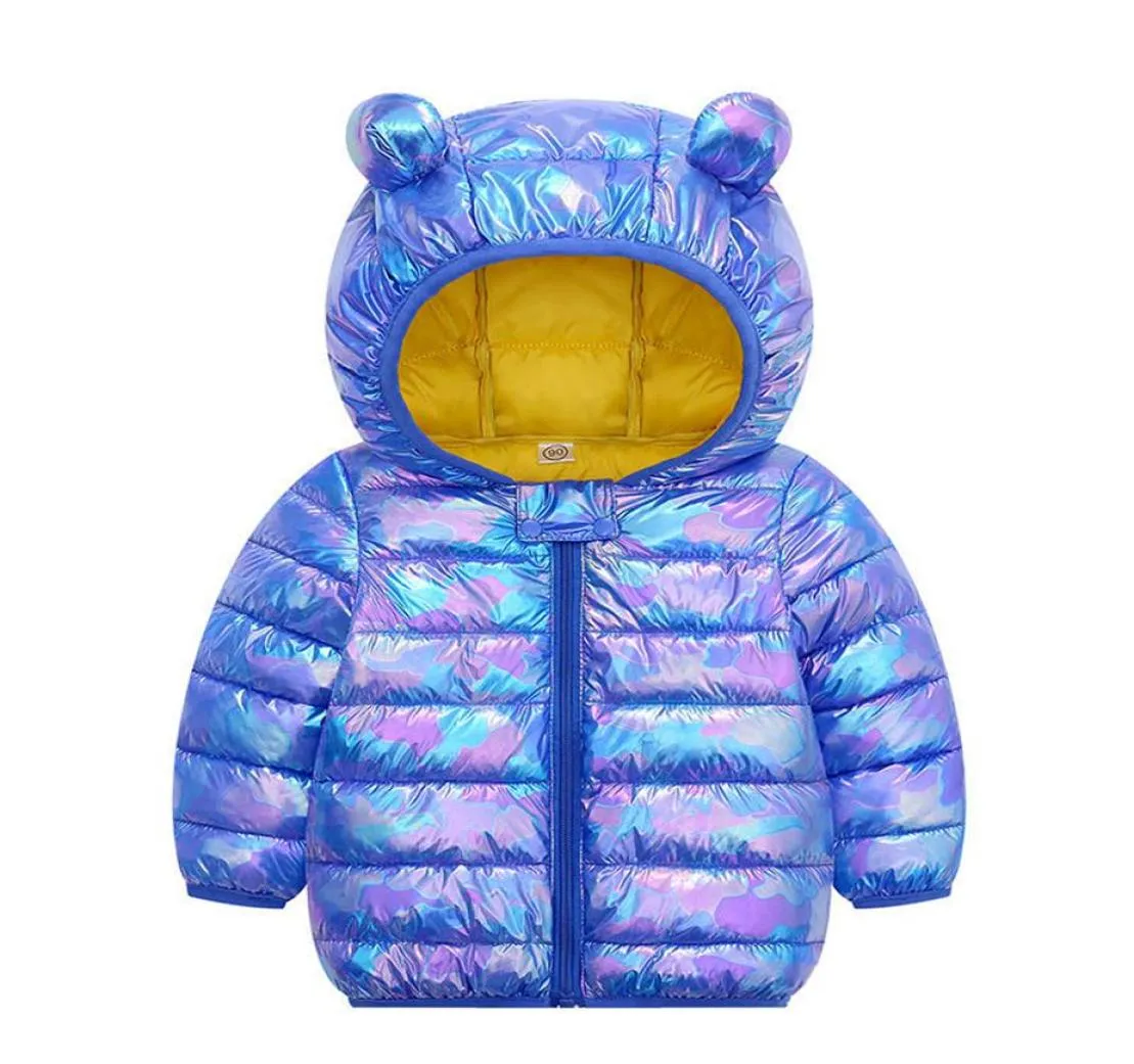 2020 New Kids Boys Girls Winter Coat Light Kids Jacket Huven Solid Cotton Jackets Toddler Baby Girl Boy Clothes Girls Boutique OU5204896