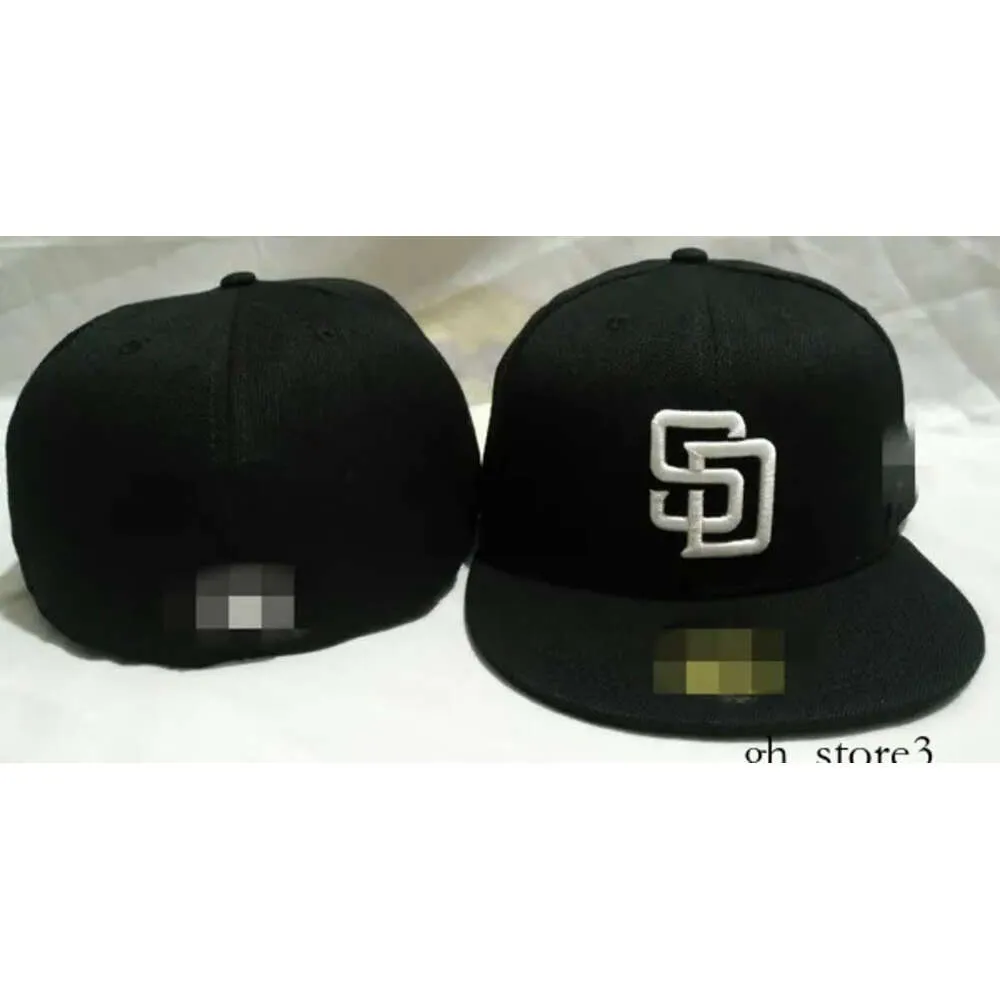 Fashion Styles Padres SD Letter Baseball Caps Newest Casual Gorras Hip Hop Men Women Chapeus Fitted Hats Hh-6.30 290