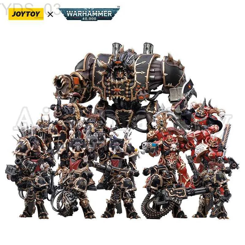 Anime Manga JOYTOY 1/18 Action Figure 40K Chaos Squads Mechas Anime Collection Military Model Free Shipping YQ240315