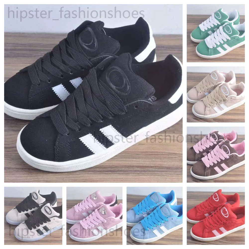 Designer de moda clássico campus 00 00s sapatos homens mulheres casuais tênis branco preto rosa cinza plataforma sapatos de skate anti deslizamento esportes ao ar livre tênis