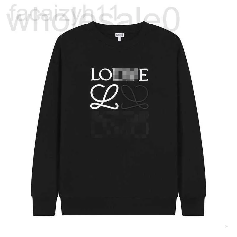 Sweats à capuche pour femmes Sweatshirts Designer Femmes Pull LOE Automne Nouveau Lo Famille Pull à manches longues Col rond Broderie Lâche Casual Top Tendance Q5NU