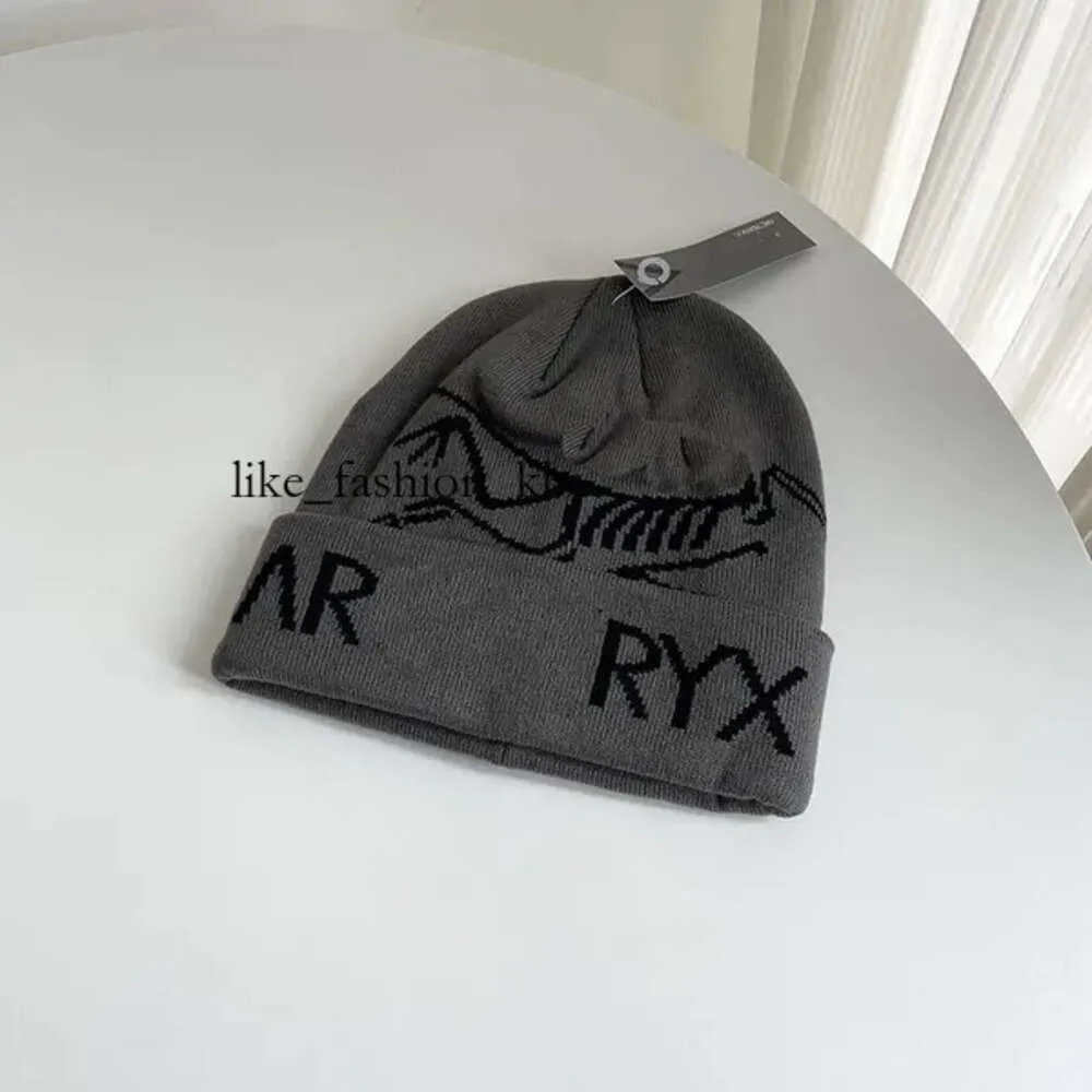 Arcterx beanie Gorro de punto clásico para mujer, gorro liso con letras a la moda, gorro informal de diseñador, gorro para hombre 147 arctery beanie