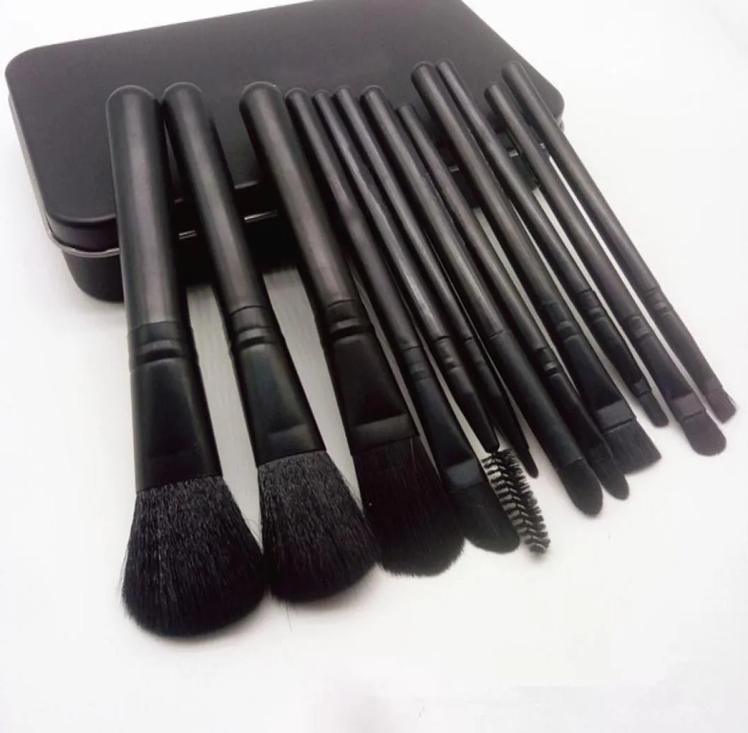 M Makeup Tools 12 stuks Make Up Kwasten Set Kit Reizen Schoonheid Professionele Foundation oogschaduw Cosmetica Brush5500510