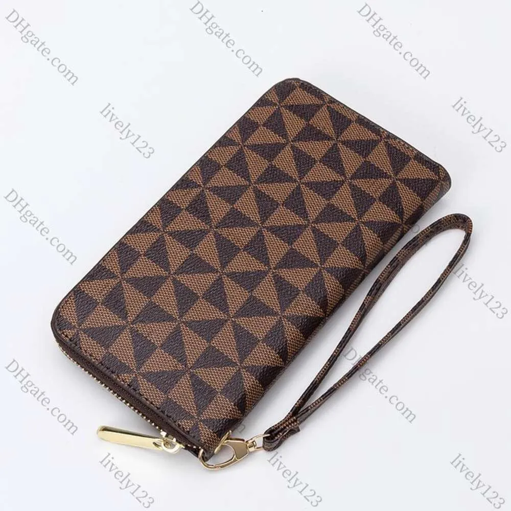 Brieftaschen Lange Frauen Brieftasche Armbänder Taschen und Kupplung Geldbörse für Männer Tasche Designer Frau Reißverschluss Halter Telefon Male272v