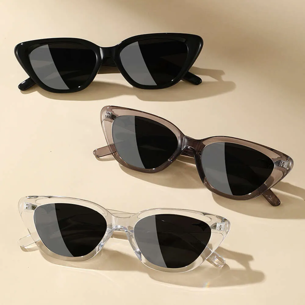 Nieuwe GM-zonnebril, metalen scharnierserie voor dames, Koreaanse versie, trendy en hoogwaardige, UV-bestendige Cat Eye-zonnebril
