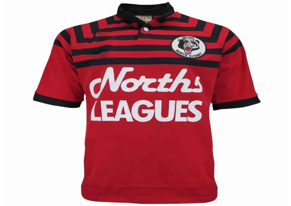 1991 North Sydney Bears Retro Rugby Shirt01234567892425143