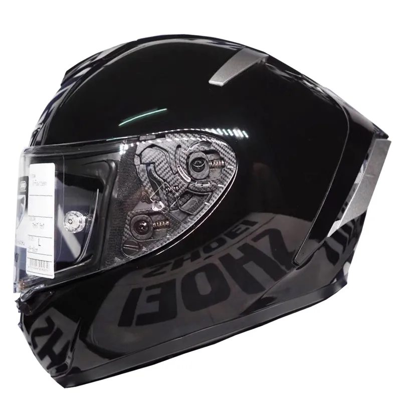 DHgate.com:Full Face Motorcycle Helmet - Glossy Black, Anti DHgate.com:Full Face Motorcycle Helmet - Glossy Black, Anti