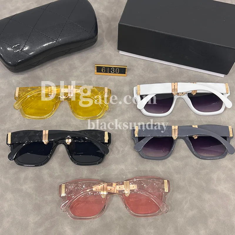 Faltbare Brillen-Sonnenbrille für Damen, Herren-Designer-Sonnenbrille, Herren-Blumenlinsen-Sonnenbrille mit Buchstaben, Designer-Sonnenbrille, Unisex-Reise-Sonnenbrille