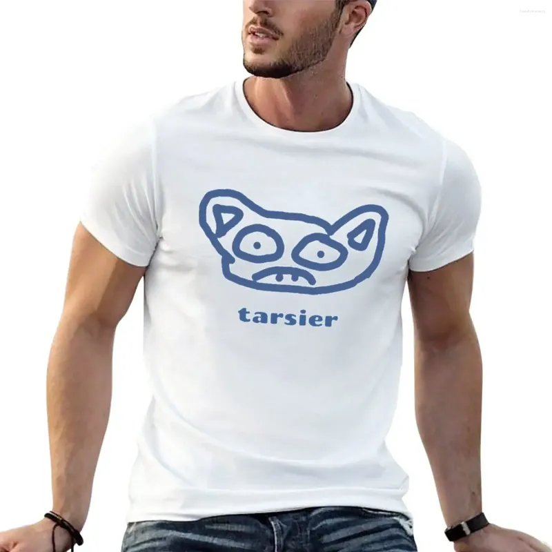Мужские поло, милая футболка Tarsier, топы больших размеров, мужские забавные футболки