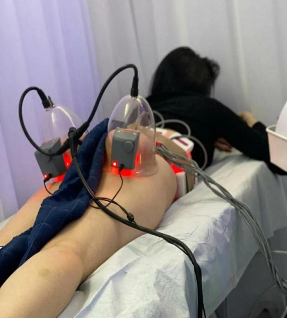 Terapia próżniowa Cellulit Cupping Maszyna do maszyny do ulepszania piersi w podczerwieni w podczerwieni w podczerwieni.