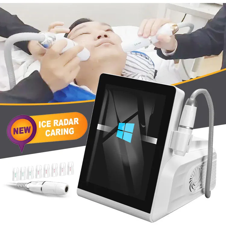 Ice Hifu Beauty Device Skin Rejuvenation Ice Radar 1 Handle Best Hifu Machines High Intensity Focused Ultrasound Weight