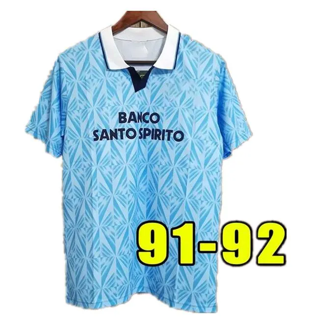 レトロクラシックラツィオサッカージャージ1989 1990 1991 1992