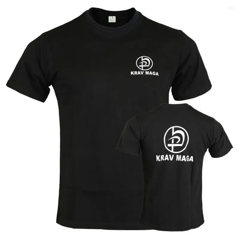 メンズTシャツkrav magaシャツブラックトップマーシャルカジュアルコットンカスタムトップティー到着男性tシャツヒップホップハラジュク