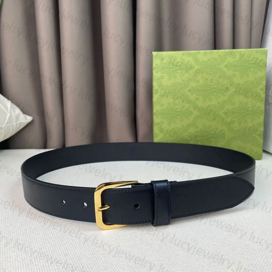 Fashion Belt äkta läderbälten Klassisk nålspänneguld SLIVER BUCKLE FÖR MAN KVINNA BRUN OCH SVART MED PREACH BOX Handbag221g