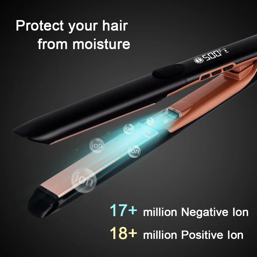 Professional Salon Styling Tools 500 F Vibration Plasma Hair Straightener With Ceramic Coating Plate And 260 C Flat Irons 240306 From Pong04 28.72 DHgate.Com