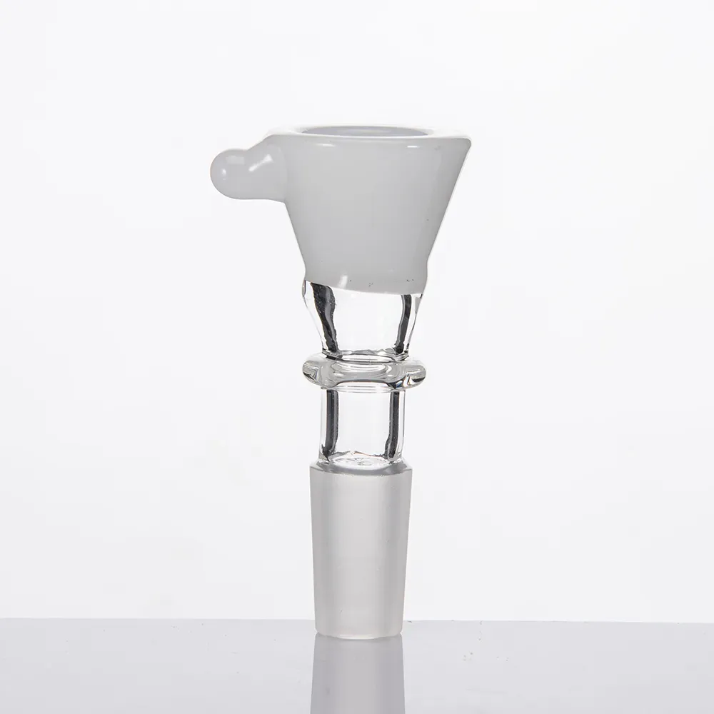 Glasschüssel Rauchkammsieb 10mm 14mm 18mm weiblich männlich Gelenkverbindung Farbe Wasserpfeife Bohrinsel Bubbler Bong ZZ