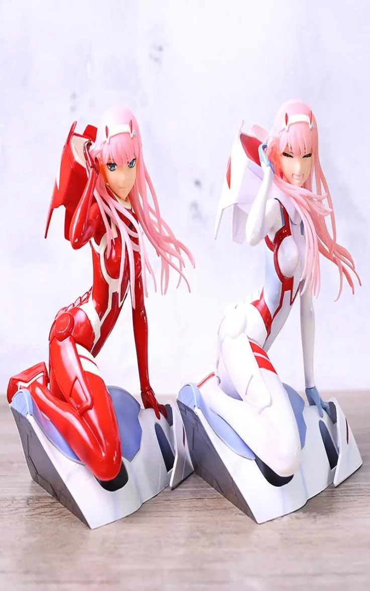 Anime Darling Darling in the Franxx Figur Zero Dwa 02 Redwhite Ubrania Sexy Girl