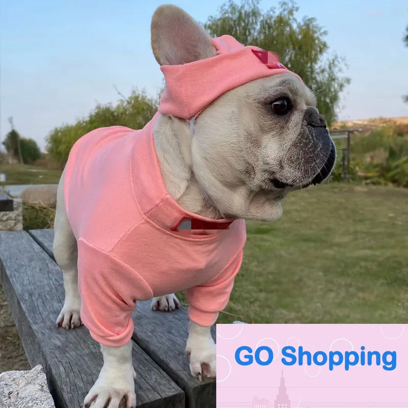 Top Quaitly Pet Clothing Fashion Brand Street Dog Clothes Jarre Aero Bull Teddy Schnauzer Bottom Shirt Hat Suit