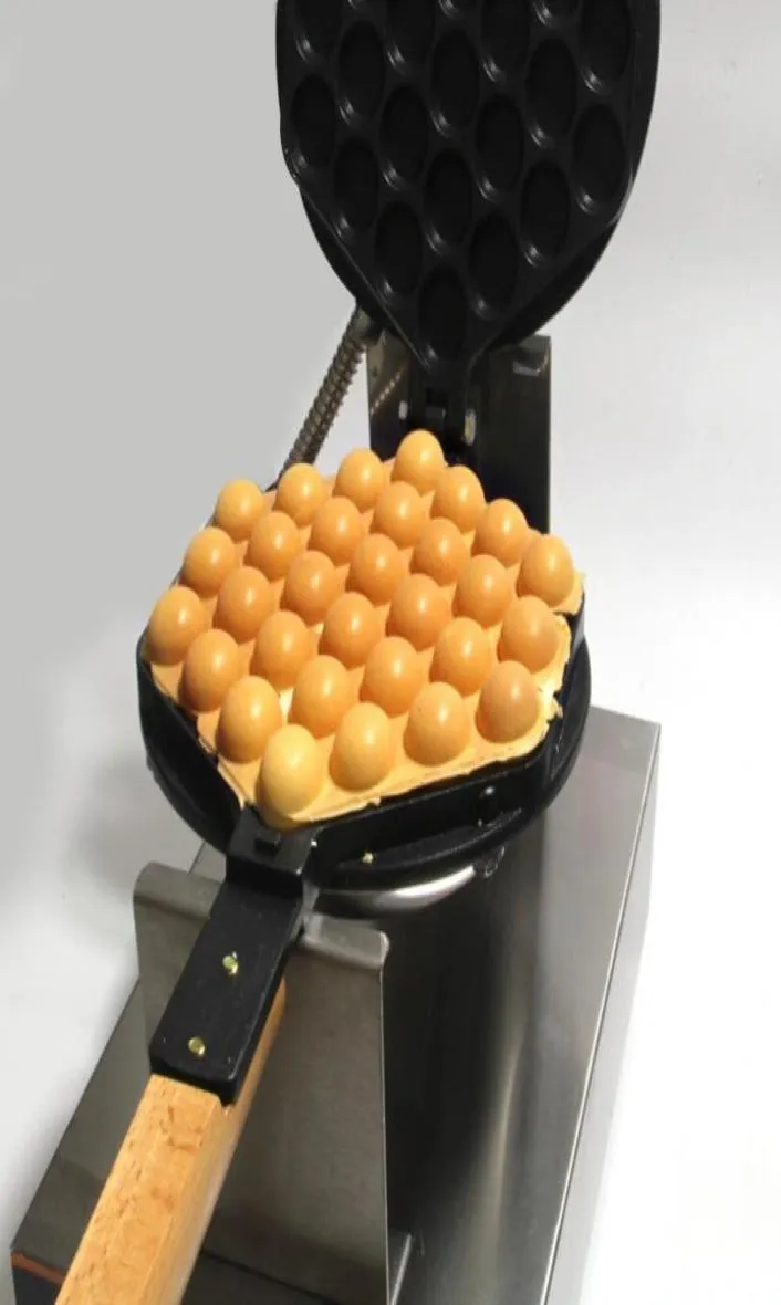 Nowy 220V110V Commeralny Elektryczny chiński Hongkong Eggettes Puff Eggs Waffle Iron Maker Machine Bubble Egg Cake Peven7690382