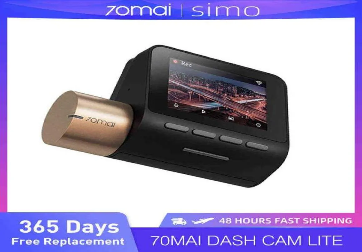 70mai Dash Cam Lite 2039039 LCD-scherm 1080P Full HD-resolutie 70mai Lite Auto Cam Recorder 24H Parkeermonitor Auto DVR-app 9083967919304