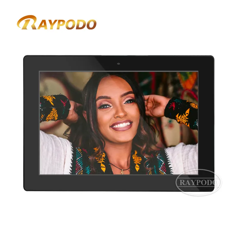 RAYPODO Rockchip Wandmontage Android PoE Tablet PC voor Smart Home met zwarte of witte kleur