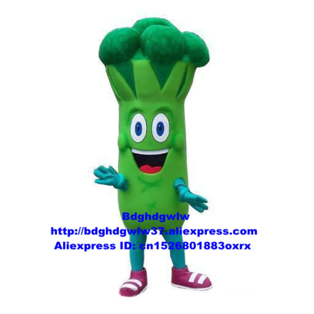 Mascot Costumes Broccoli Brocoli Brocolli Cauliflower Vegetable Mascot Costume Cartoon Character Party Hard Down Halloween All Hallows Zx469