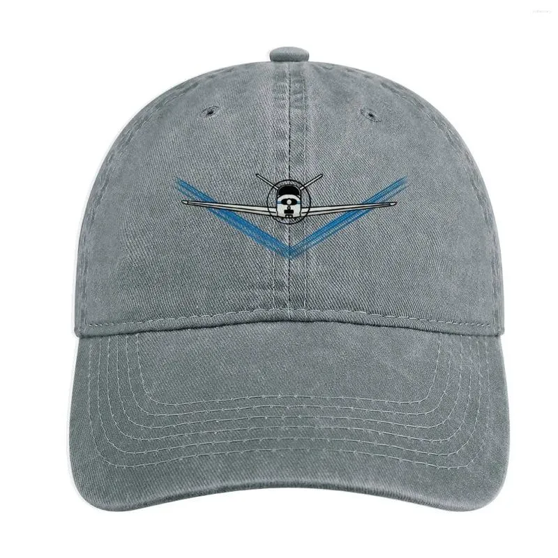 Casquettes de balle V Tail Bonanza Vintage (bleu) chapeau de cowboy alpinisme mousse chapeaux de fête anniversaire hommes Tennis femmes