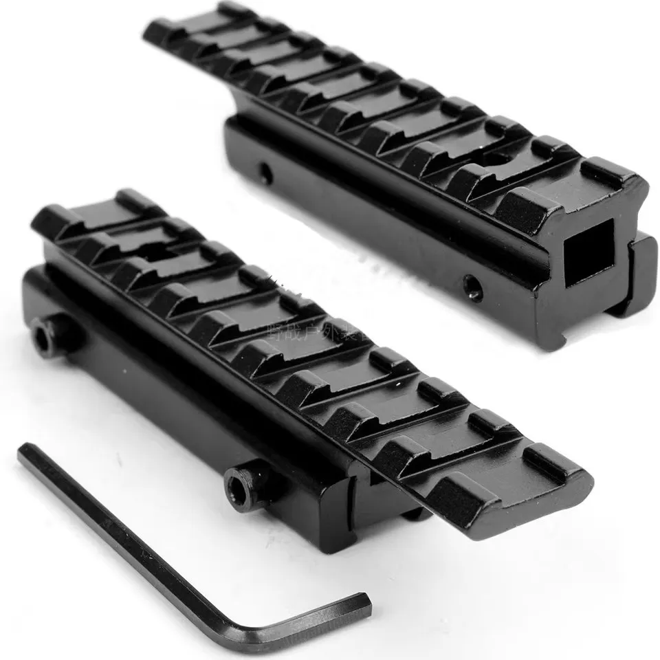 11 guide rail to 20 with hole width narrowing tactical metal accessories ner accessories