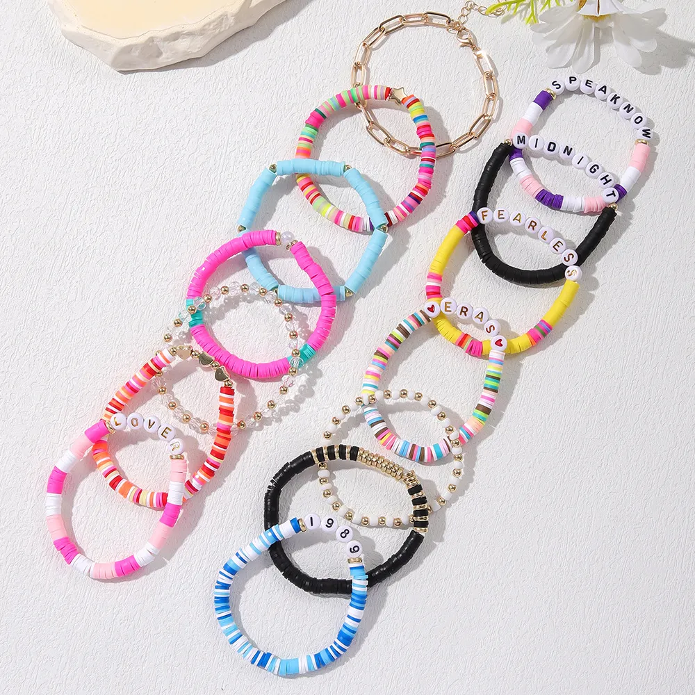 DHgate.com:14pcs Taylor Swift Friendship Bracelets Set, Eras DHgate.com:14pcs Taylor Swift Friendship Bracelets Set, Eras