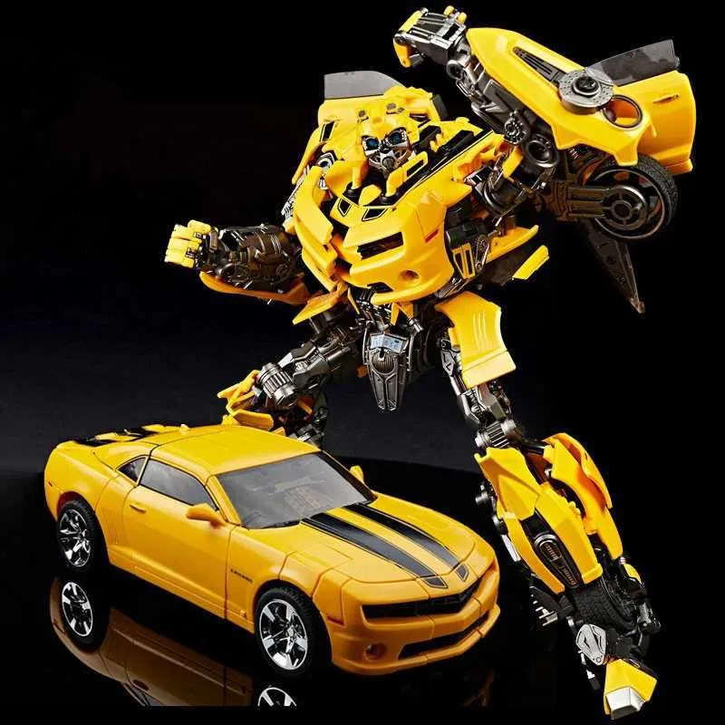 Transformationsspielzeug Roboter Transformation YOUHU 888D Bumblebe KO MPM03 MPM-03 Film Übergröße 28 cm Legierung Anime Action Figure Sammlung Roboter Kinderspielzeug yq240315