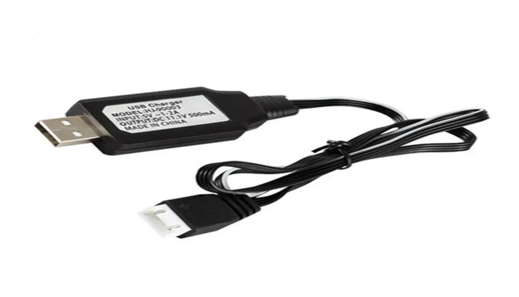 1 Stuk 111V3S Lithiumbatterij USB-oplaadkabel Liion-batterijen Elektrische afstandsbediening Speelgoedauto Boot USB-oplaadkabels New1739220