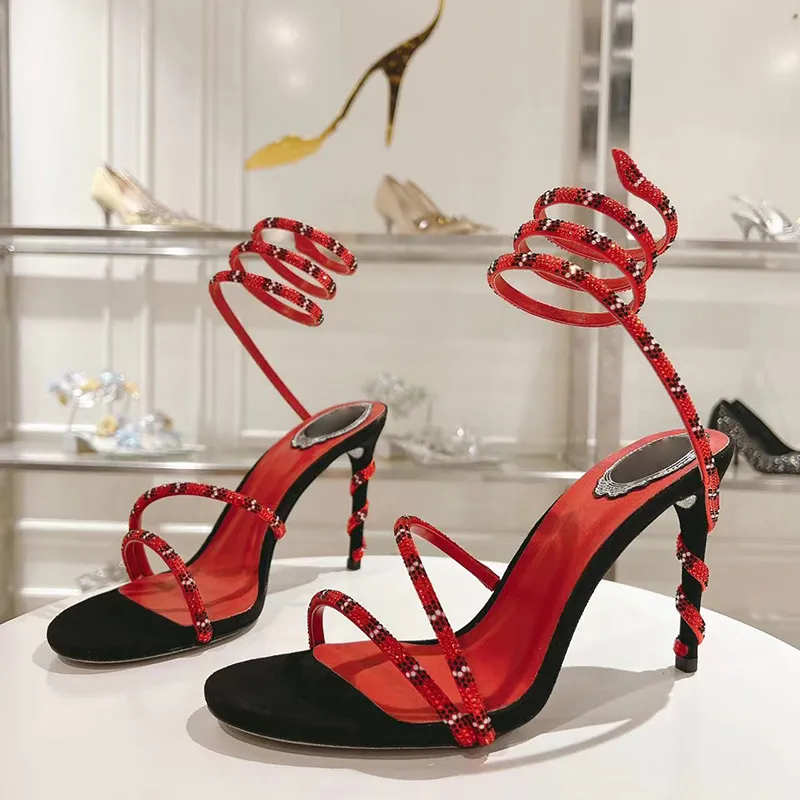 【AAKE】DOVEY HIGH SANDAL 207741635-1-multi