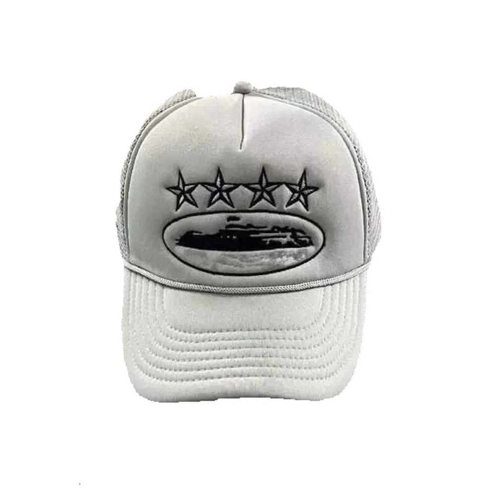 Alcatraz 22SS Centralna czapka baseballowa o tematyce baseballowej - Unisex Cotton Trucker Hat do treningu swobodne zużycie