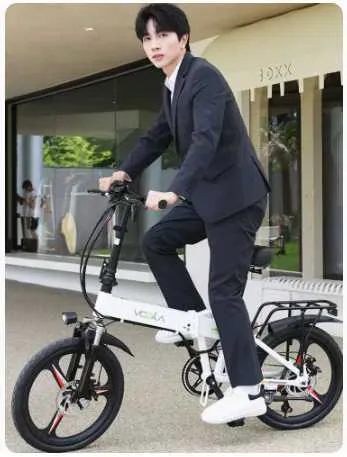 ВелосипедыСкладной электрический велосипед, сверхлегкий электрический велосипед в помощь небольшому портативному скутеру Q240315
