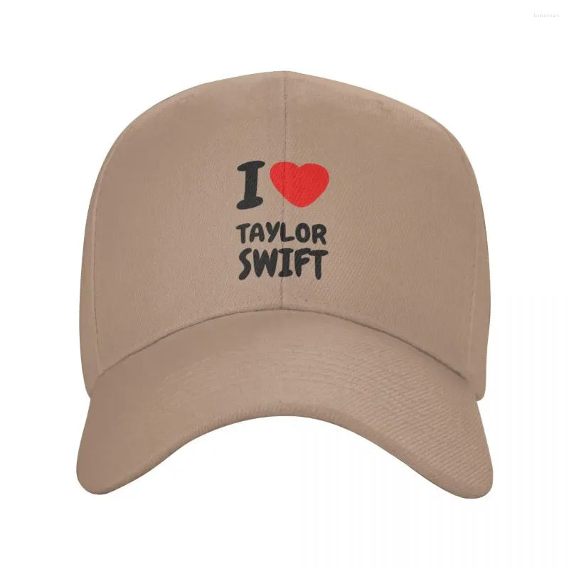 Berets I Love Taylor Baseball Caps Unisex Hip-Hop Trucker Hat Swiftie Music Hats Verstellbare Snapback Sport Cap Herbst